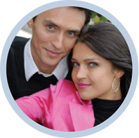 Dmitry Ilyushenov and Kateryna Stytsenko